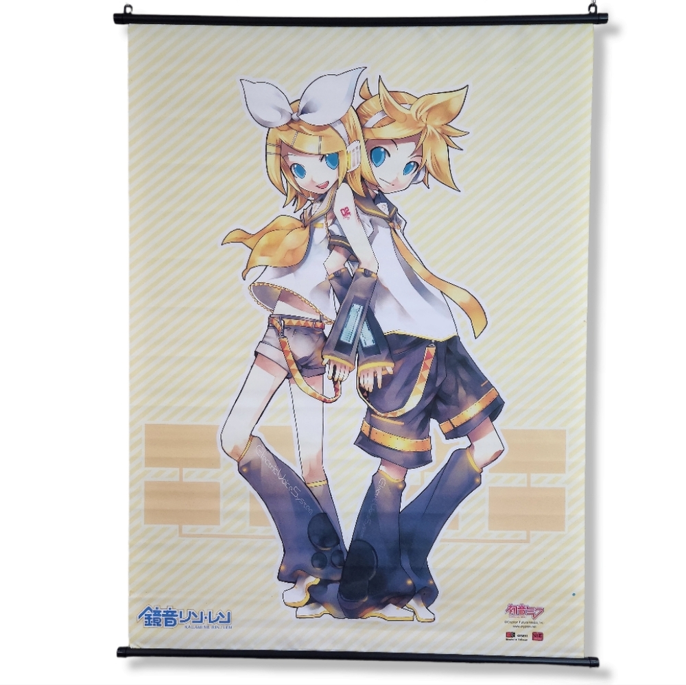Vocaloid - Rin and Len - Wall Scroll